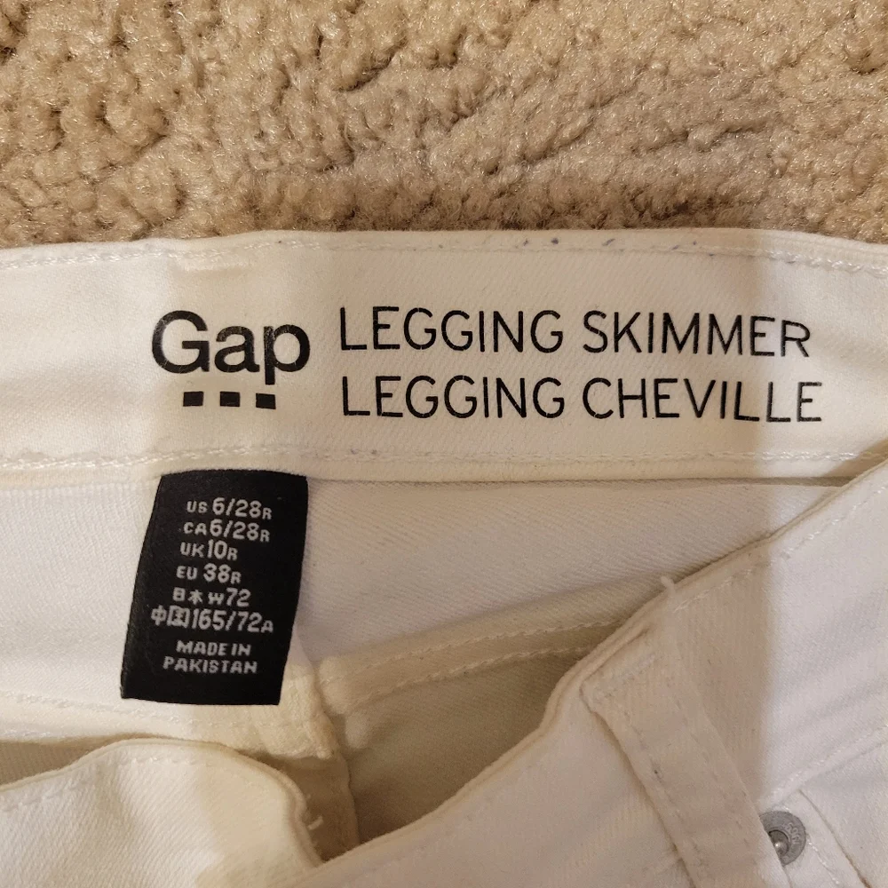 🛍5 for $25/GAP Skimmer Leggings, SIZE 6 - Picture 4 of 4